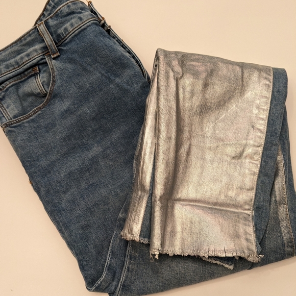 Zara jeans metalic - Picture 5 of 9